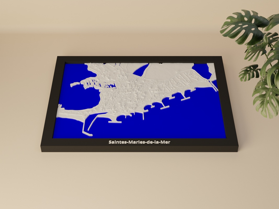 Saintes-Maries-de-la-Mer render