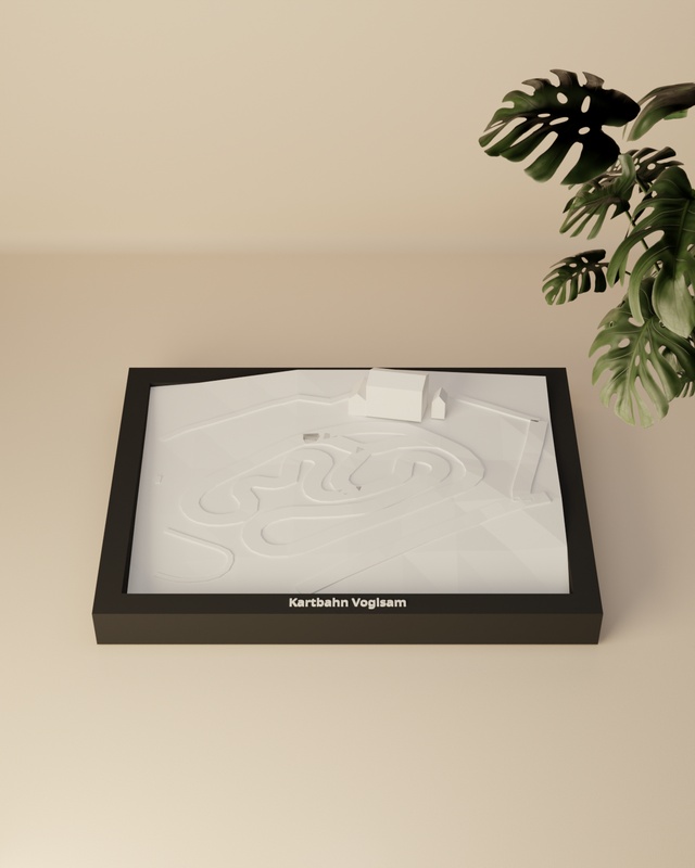 Kartbahn Voglsam render