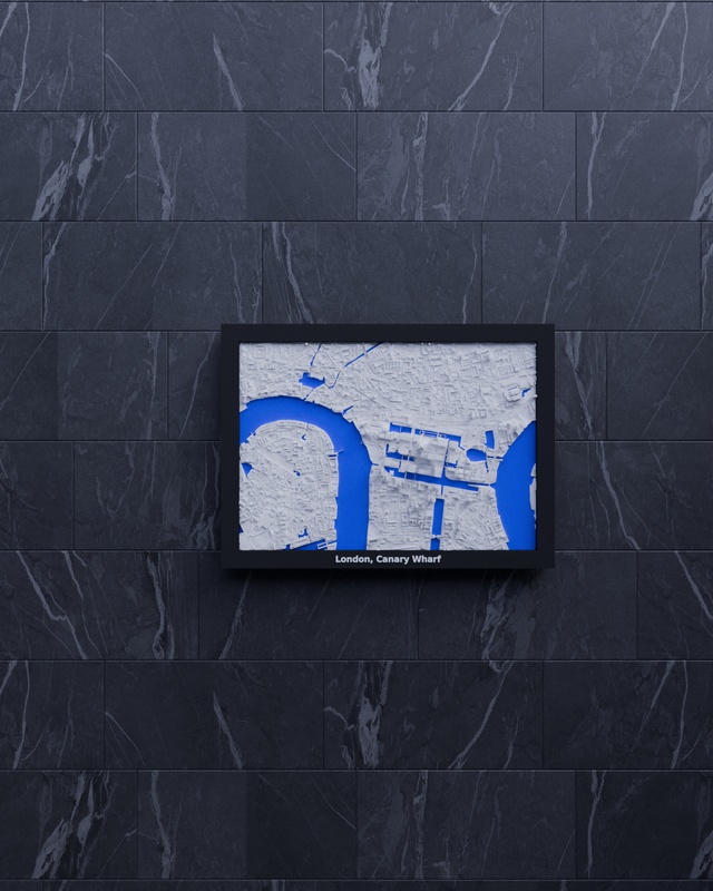 London, Canary Wharf render