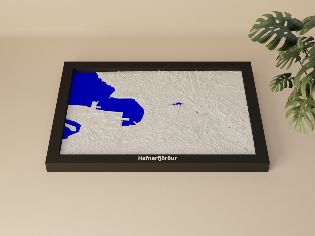 Hafnarfjörður render