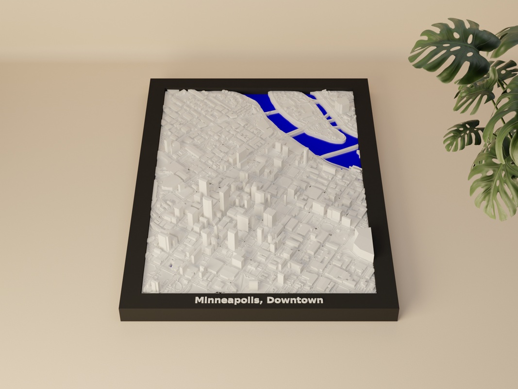 Minneapolis, Downtown render