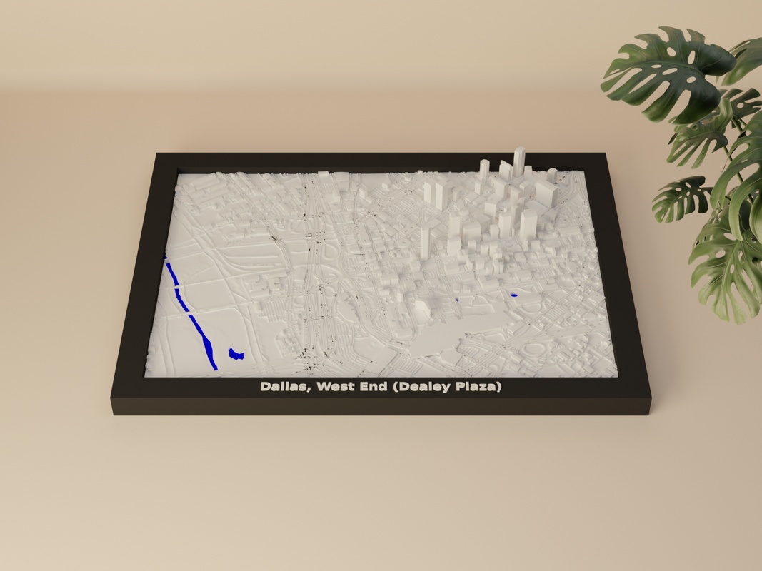 Dallas, West End (Dealey Plaza) render