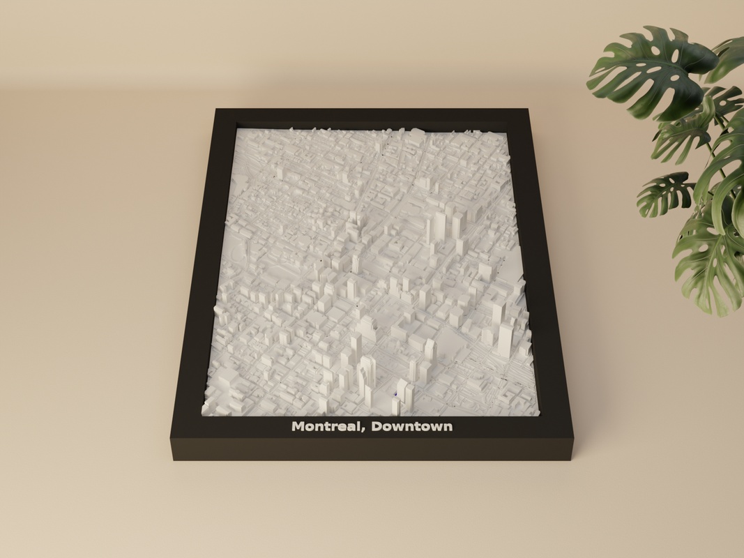 Montreal, Downtown render