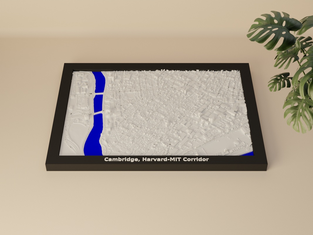 Cambridge, Harvard-MIT Corridor render