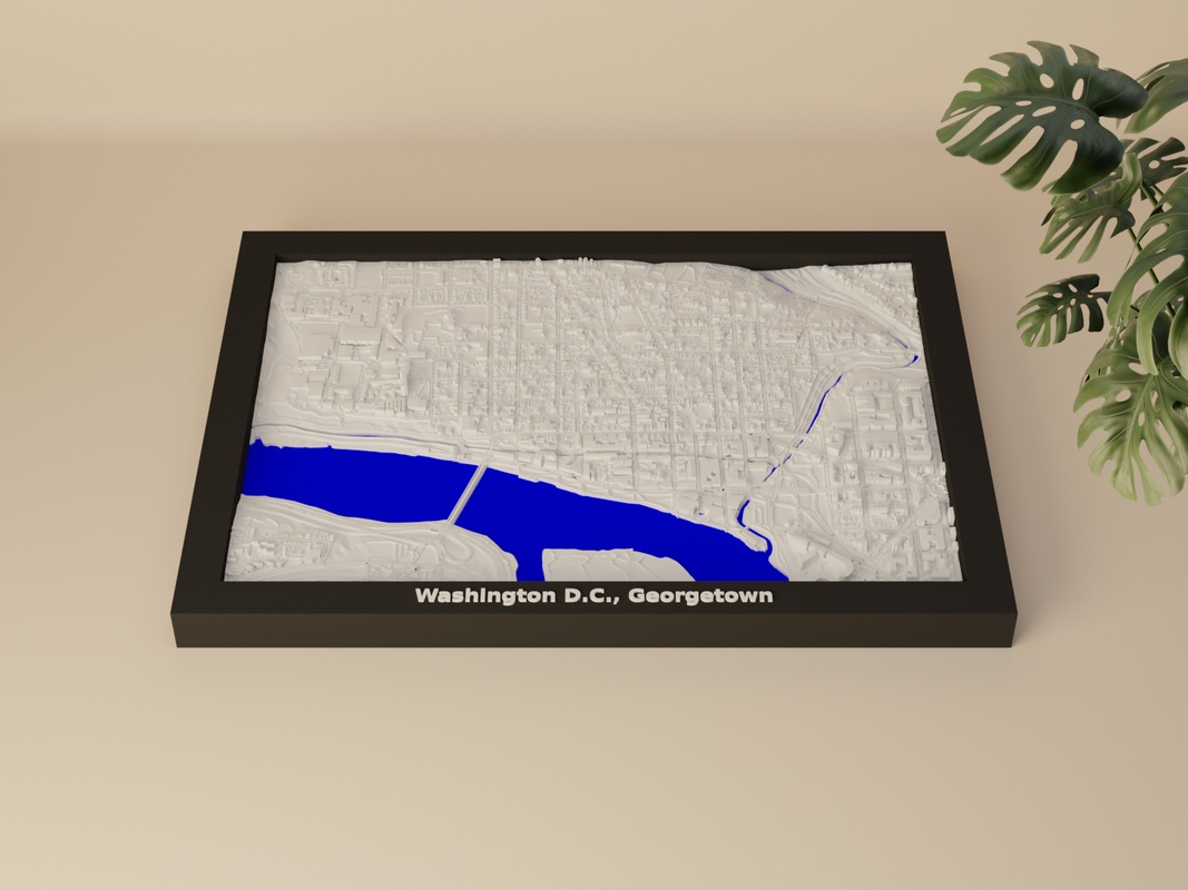 Washington D.C., Georgetown render