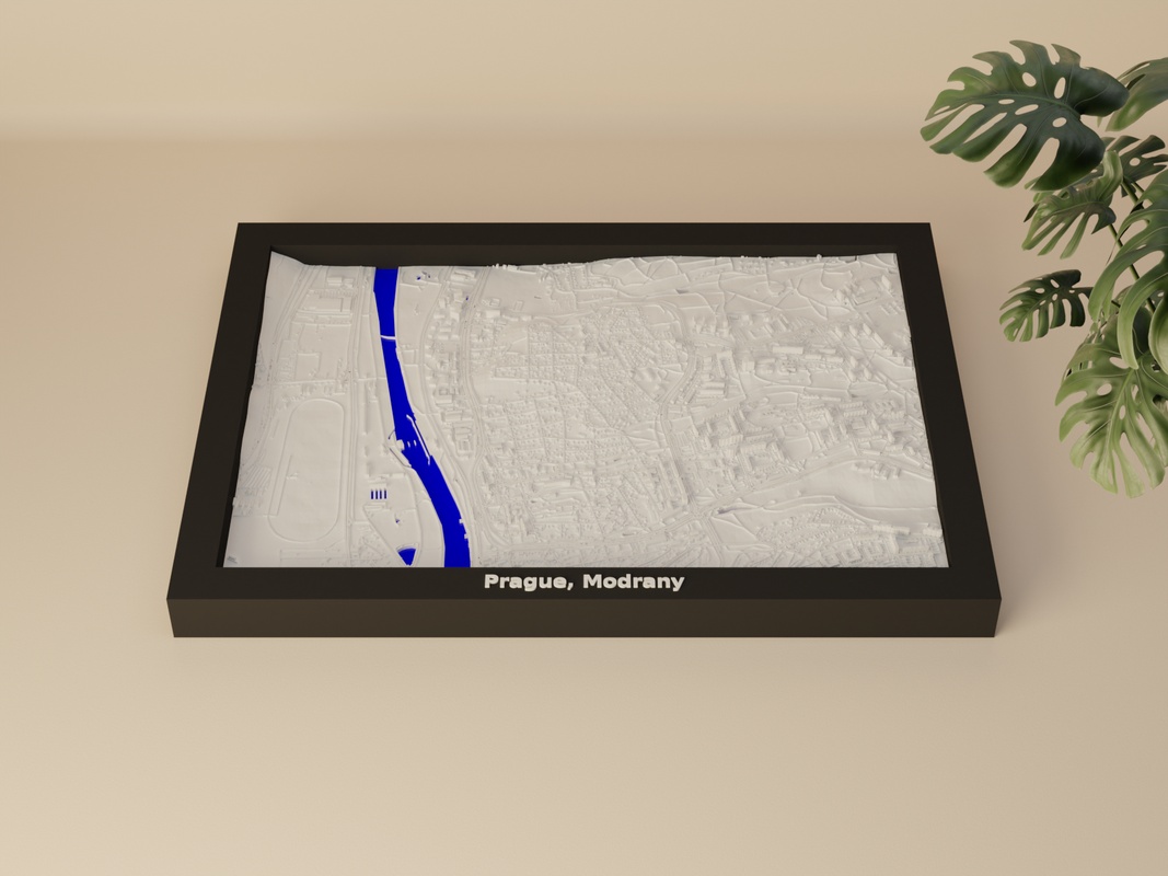 Prague, Modrany render
