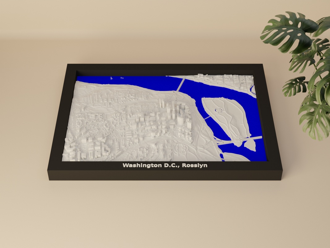 Washington D.C., Rosslyn render