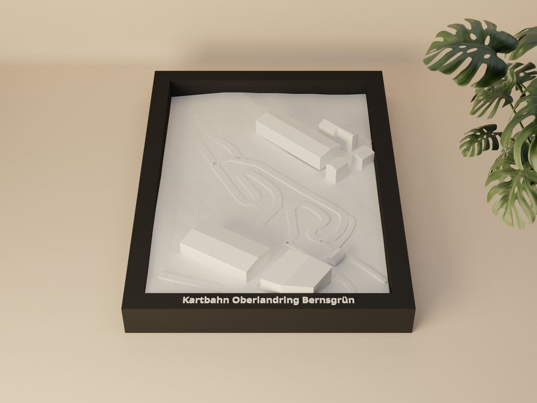 Kartbahn Oberlandring Bernsgrün render