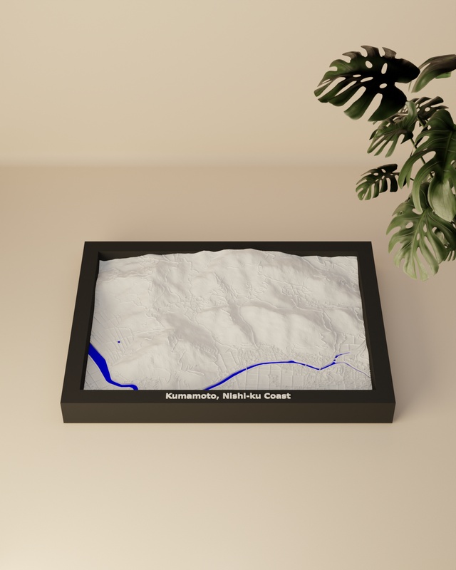 Kumamoto, Nishi-ku Coast render