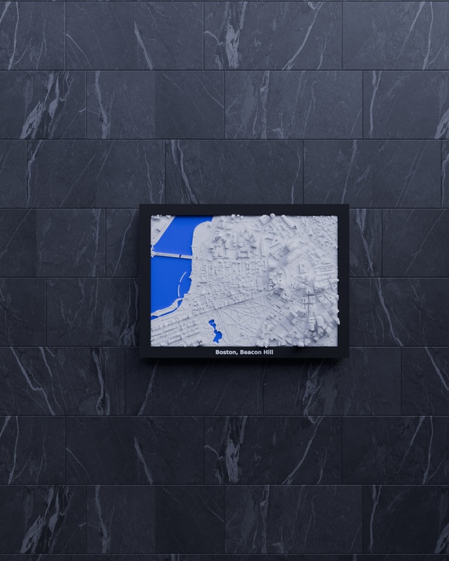 Boston, Beacon Hill render