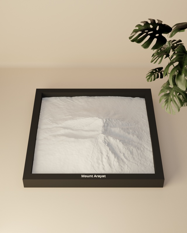 Mount Arayat render