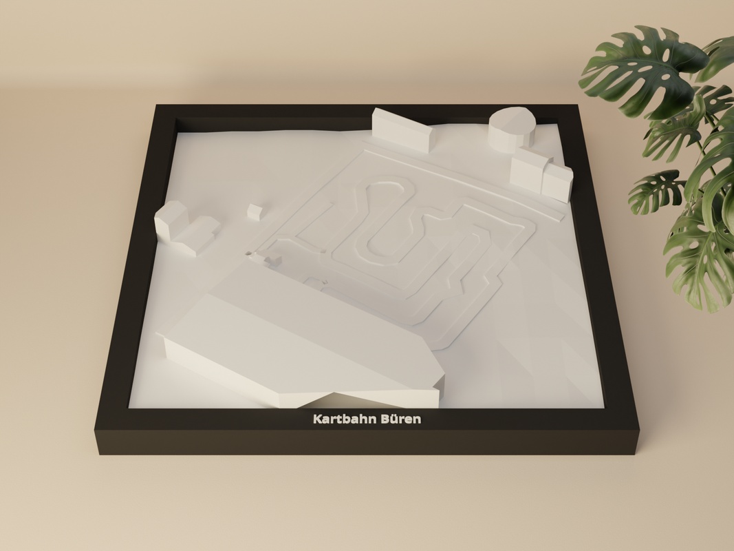 Kartbahn Büren render