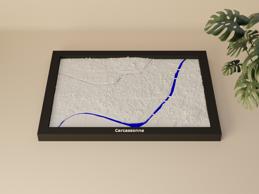 Carcassonne render