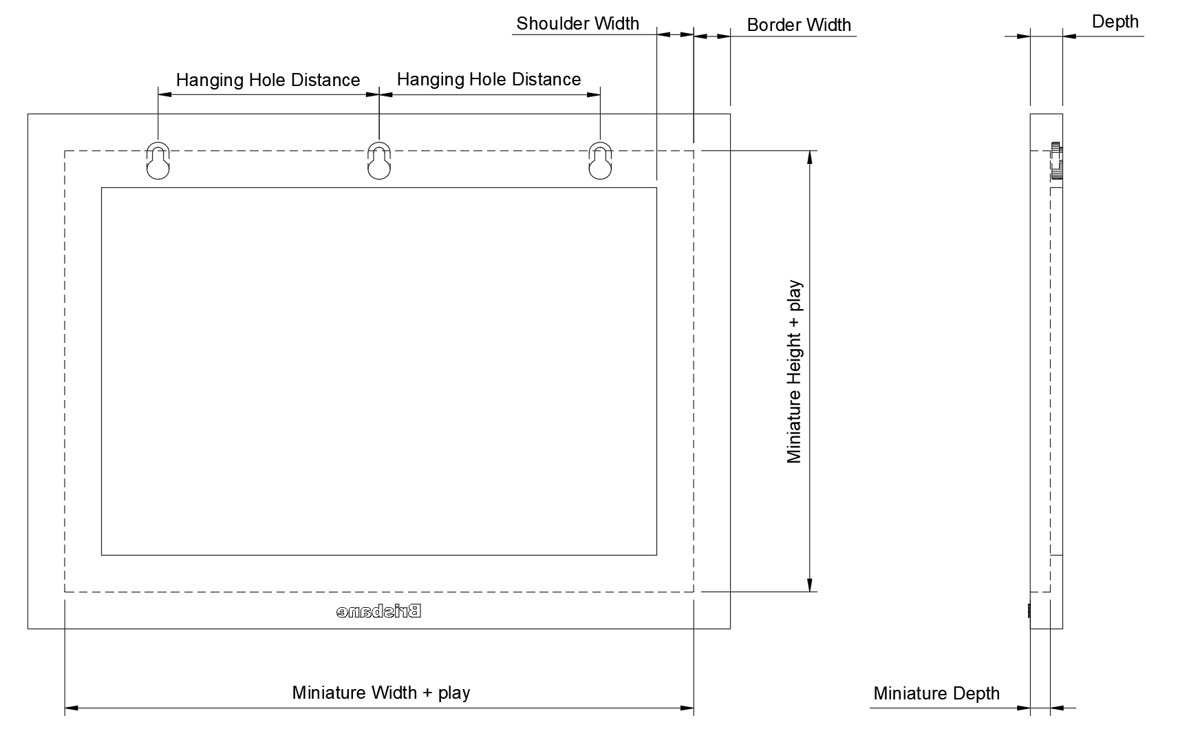Frame Dimensions Overview